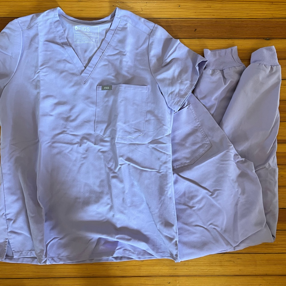 Figs Lavender Dew scrub set